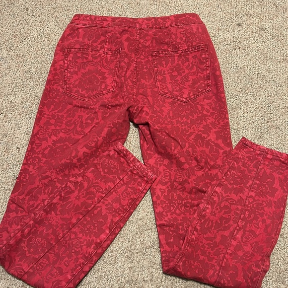 Anthropologie Pilcro Flocked High-Rise Leggings - Picture 7 of 9